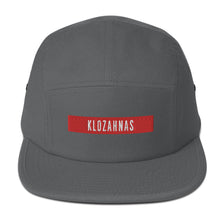 Load image into Gallery viewer, Klozahnas Red Logo Camp Cap
