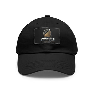 OnPoint Leather Patch Dad Hat - Perfect for Dads and Casual Style