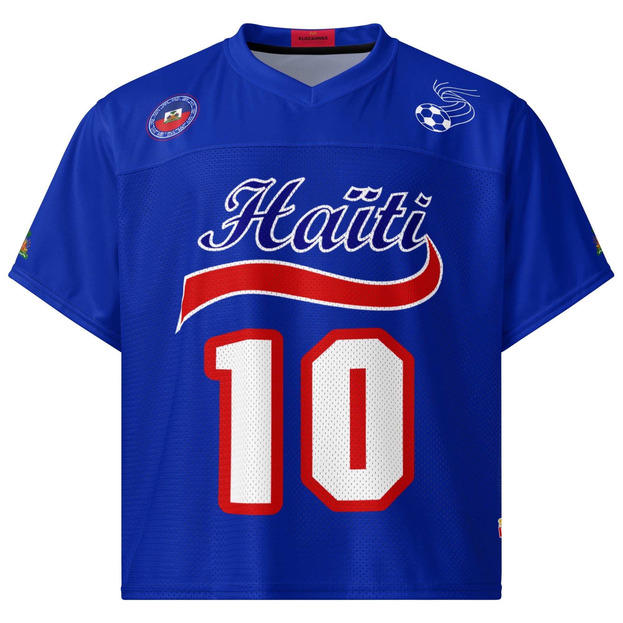 Haiti Legacy Boxy football jersey