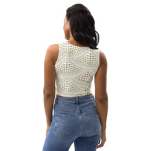 Load image into Gallery viewer, Brown Strip Crop Top
