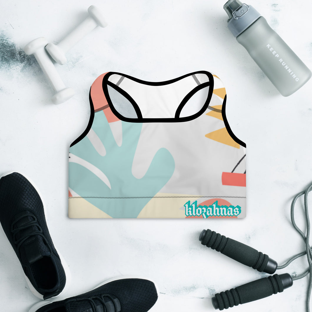 Klozahnas Padded Sports Bra