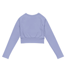 Load image into Gallery viewer, Klozahnas BLCK Strip long-sleeve crop top
