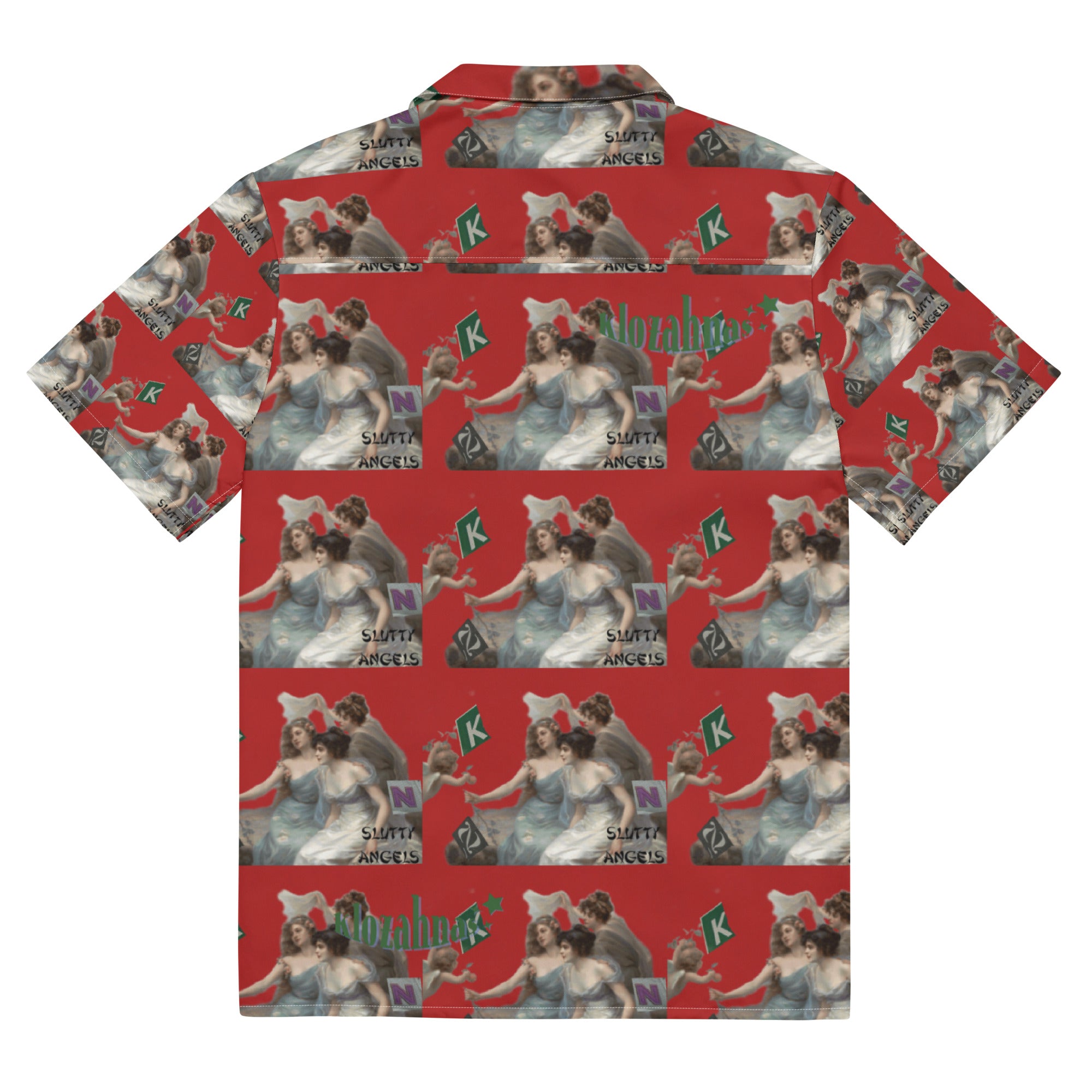 Slutty Angels KZN Faded button shirt