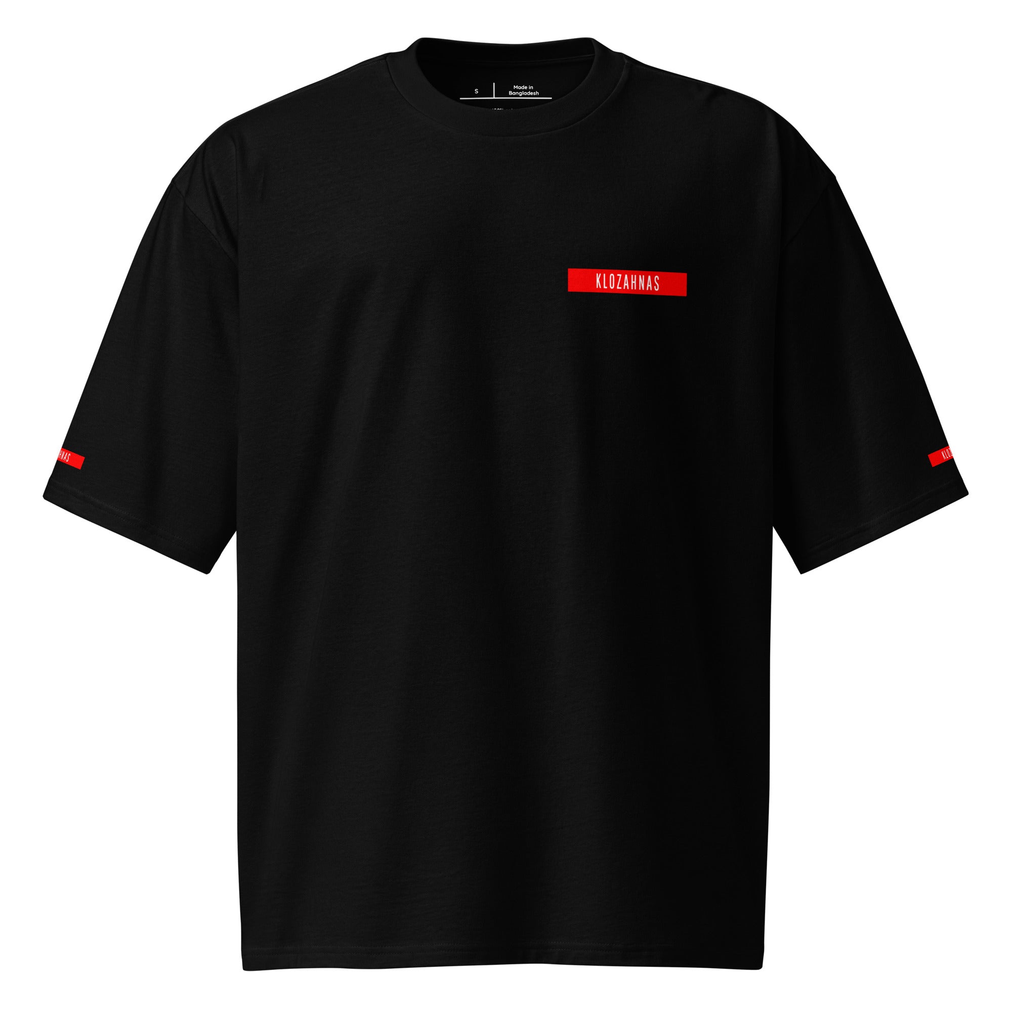 Klozahnas Logo Oversized heavyweight t-shirt