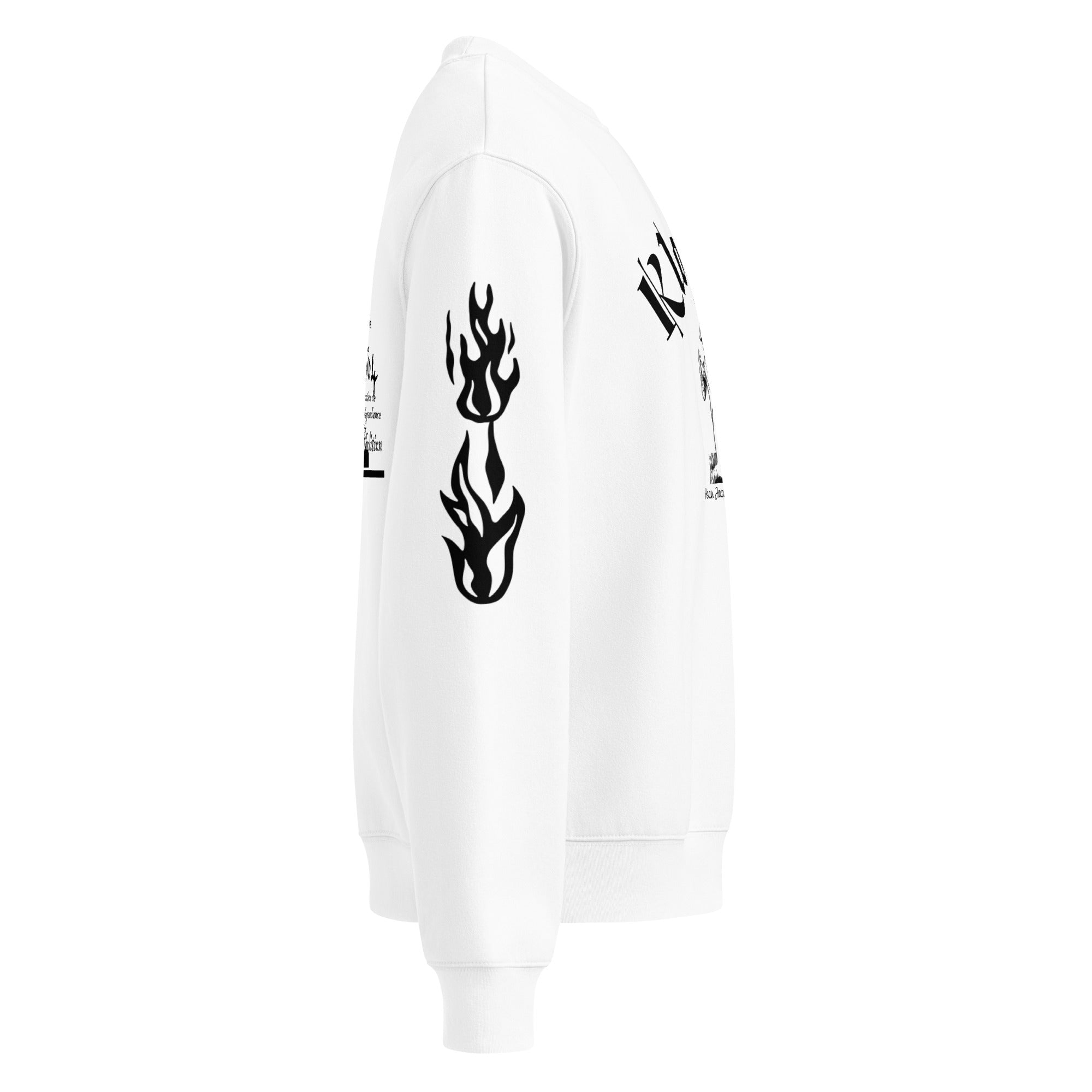 Klozahnas Oversized “Legacy Luxe” Sweatshirt-Jean-Jacques Dessalines E