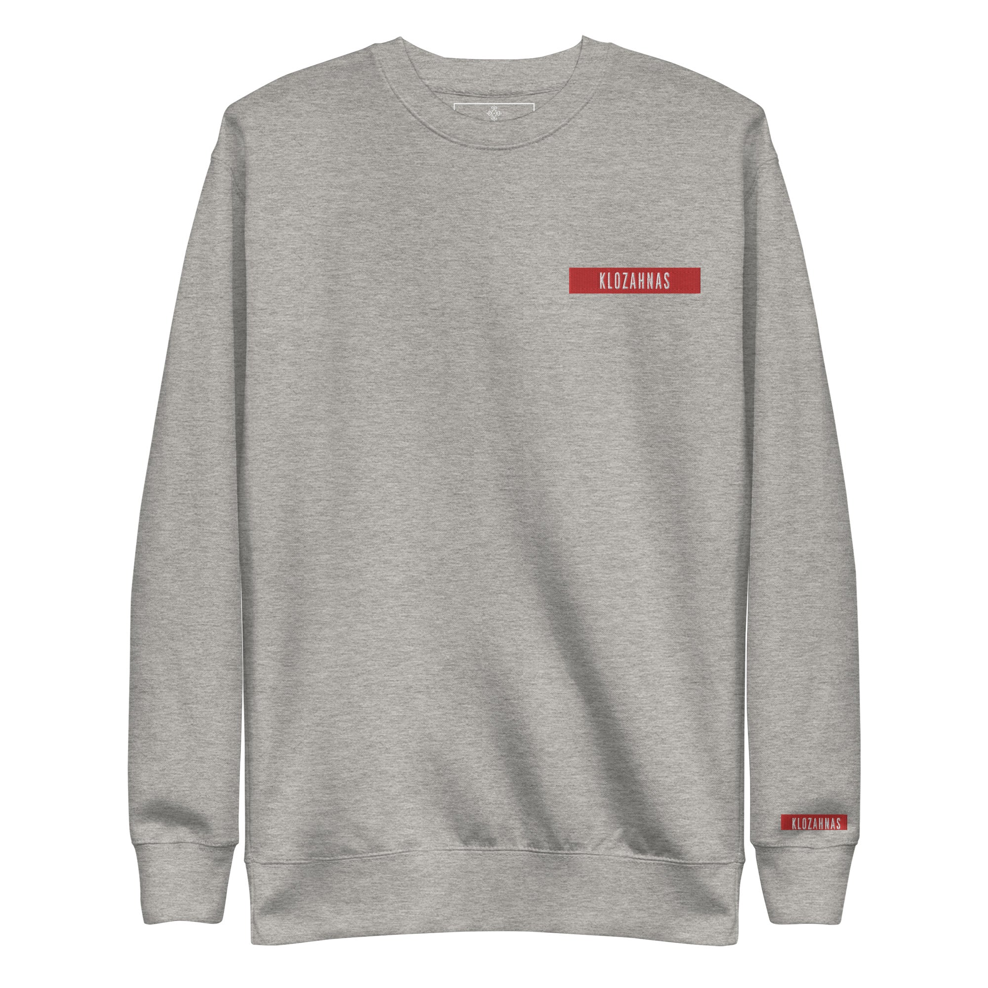 Klozahnas Red Logo Sweatshirts