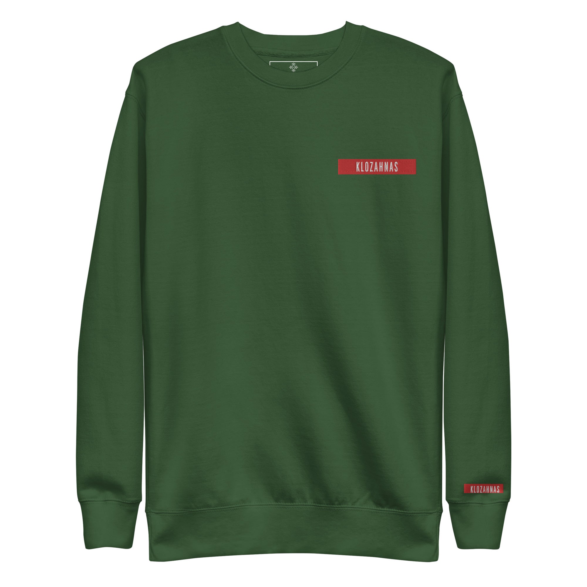 Klozahnas Red Logo Sweatshirts