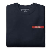 Load image into Gallery viewer, Klozahnas Red Logo Sweatshirts
