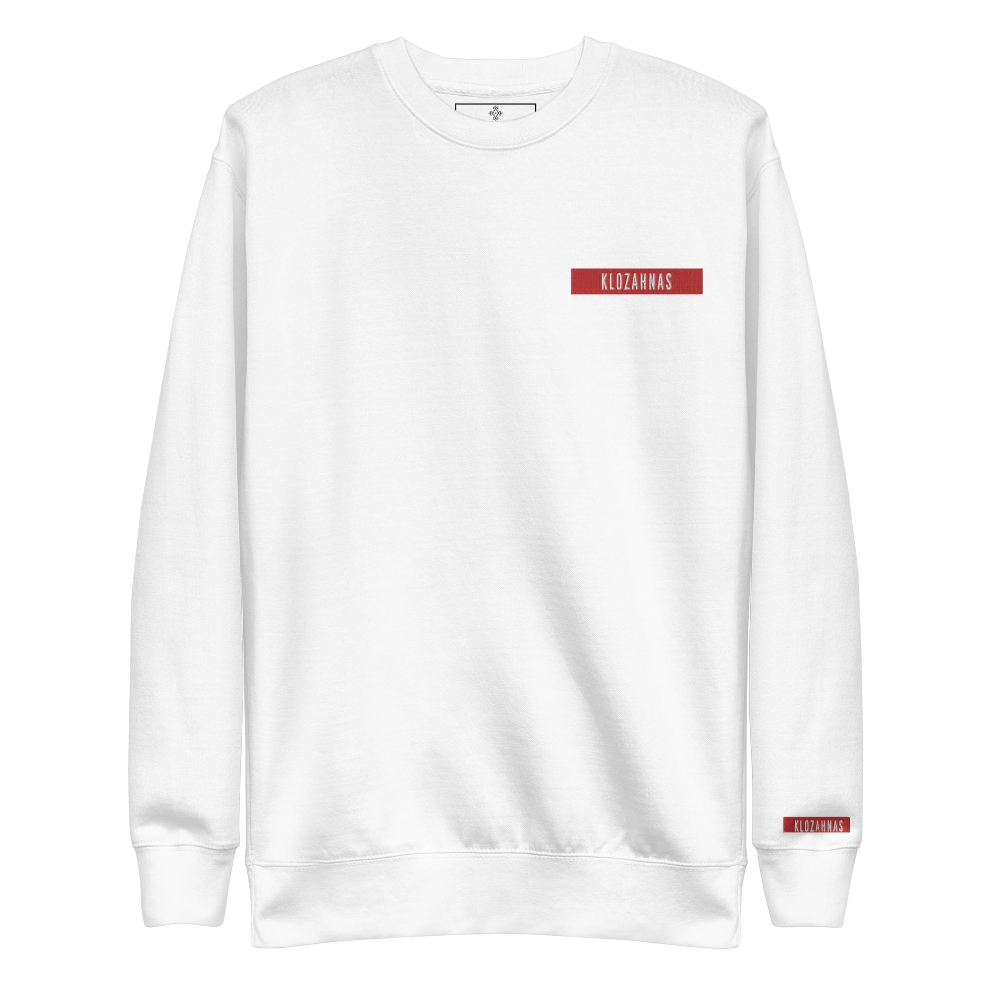 Klozahnas Red Logo Sweatshirts