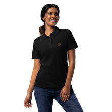 Load image into Gallery viewer, Women’s pique polo shirt
