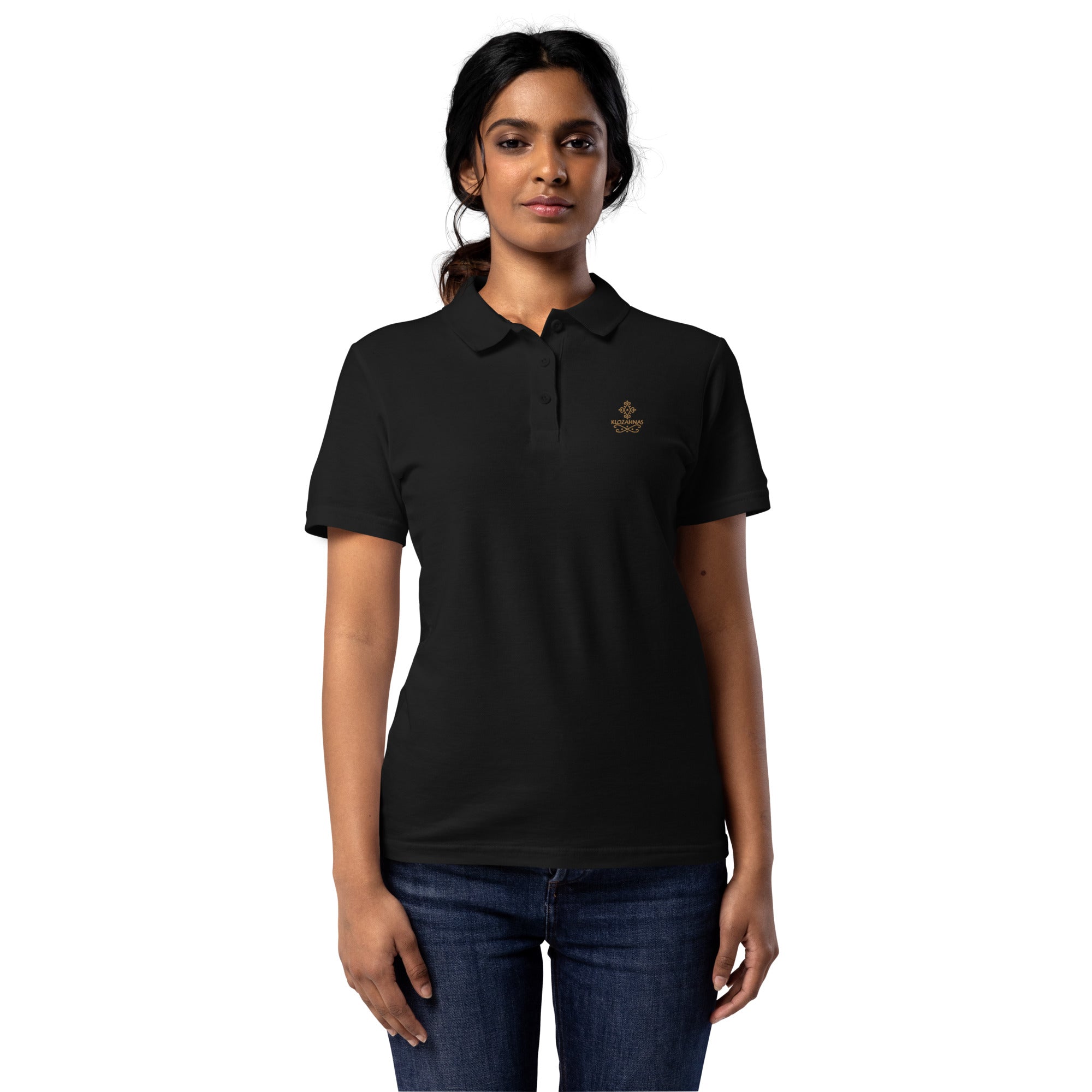 Women's pique polo shirt – Klozahnas