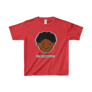 Be Happy - Boys Heavy Cotton™ Tee