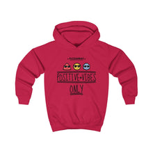 Load image into Gallery viewer, positive vibes kids hoodie
