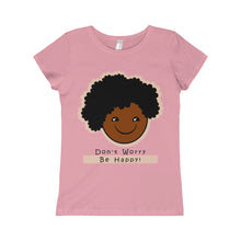 Load image into Gallery viewer, Be Happy - Girls Princess Tee
