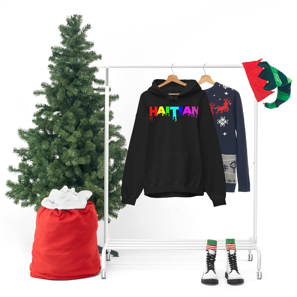 Haitian Drip Pullover Hoodie