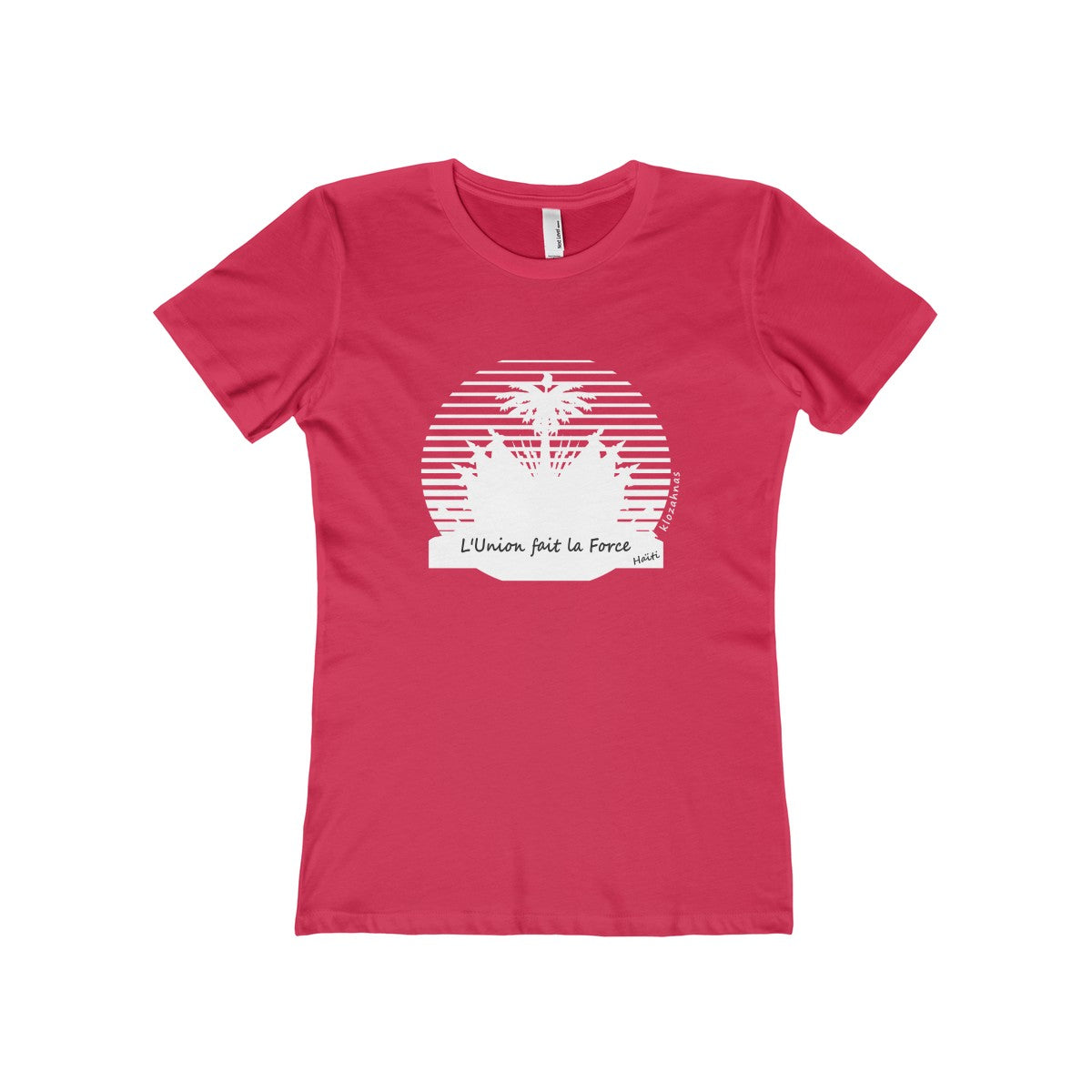 L'Union fait La Force II - Women's The Boyfriend Tee