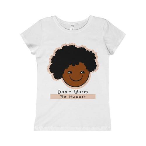 Black Emoji Kids T-Shirt - African American Emoji Girl T-Shirt