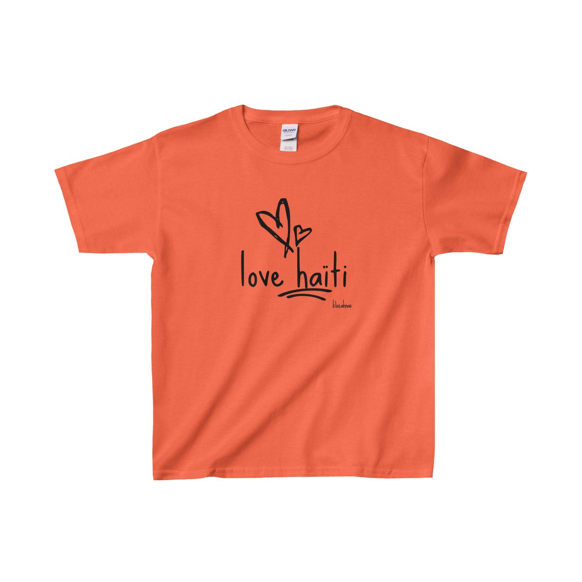 Love Haiti - Kids Heavy Cotton™ Tee
