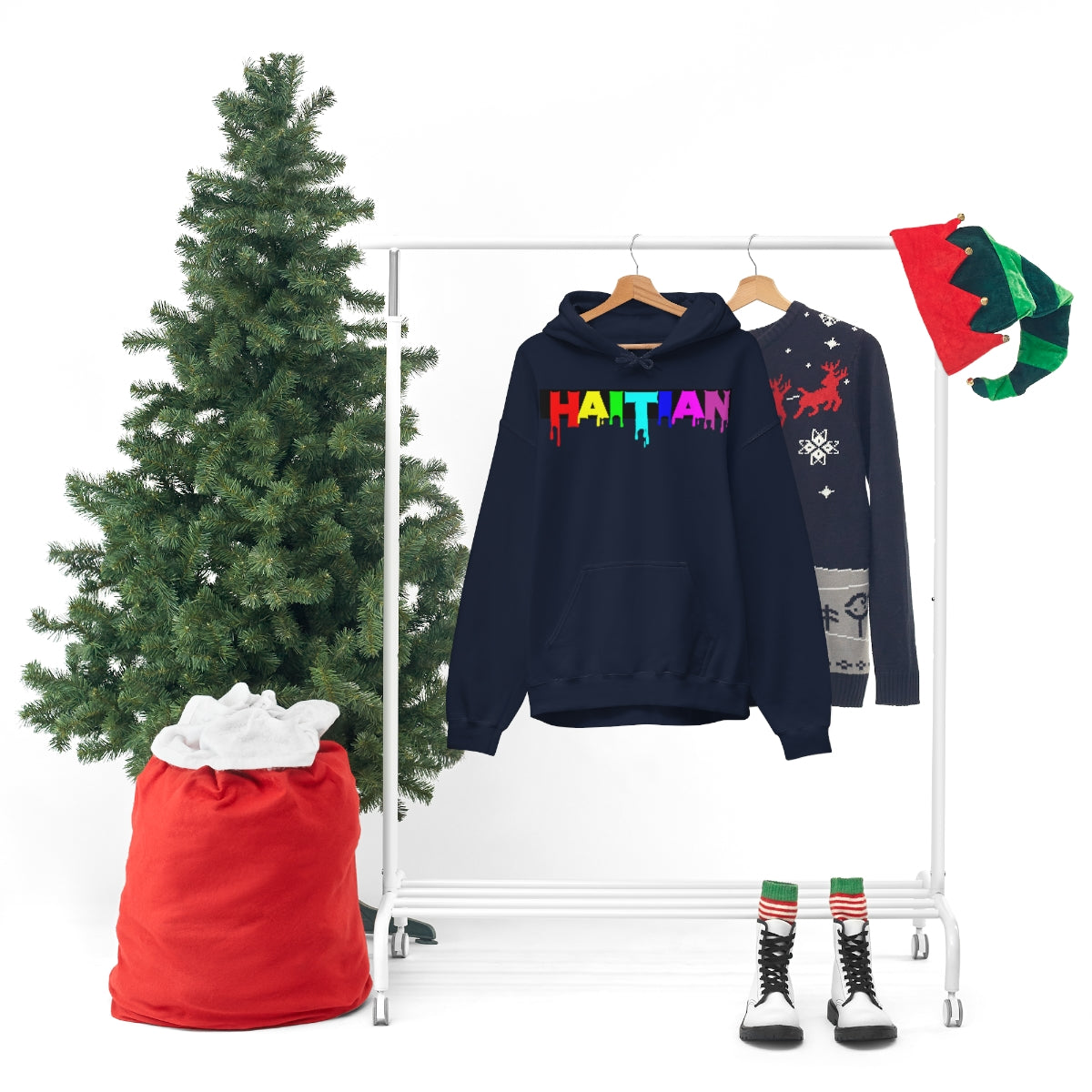 Haitian Drip Pullover Hoodie