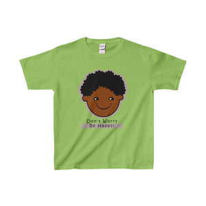 Be Happy - Boys Heavy Cotton™ Tee