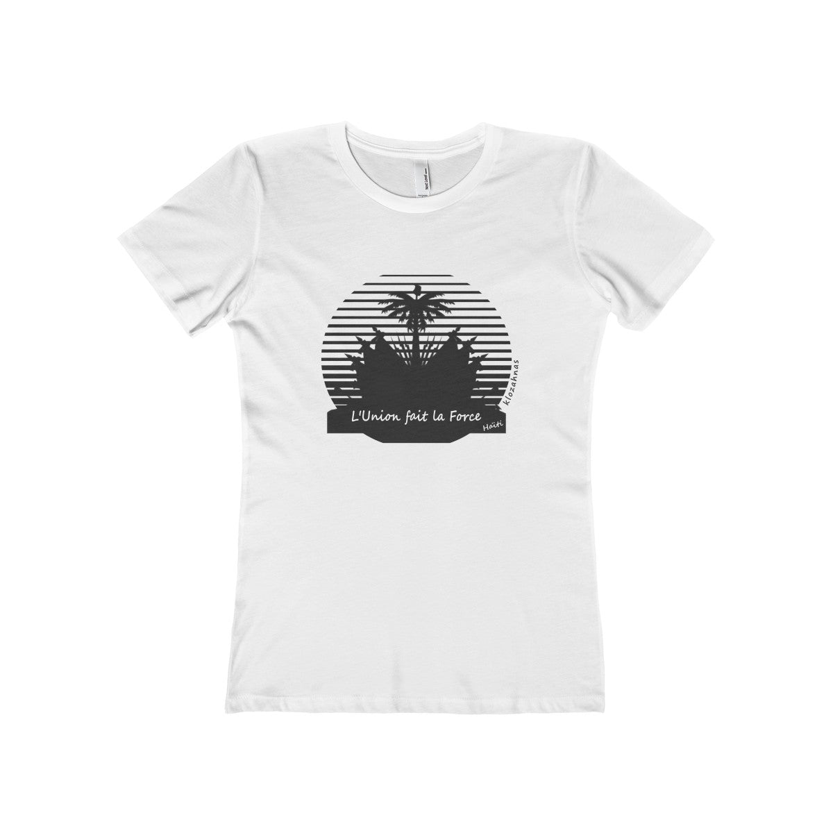 L'Union fait La Force - Women's The Boyfriend Tee
