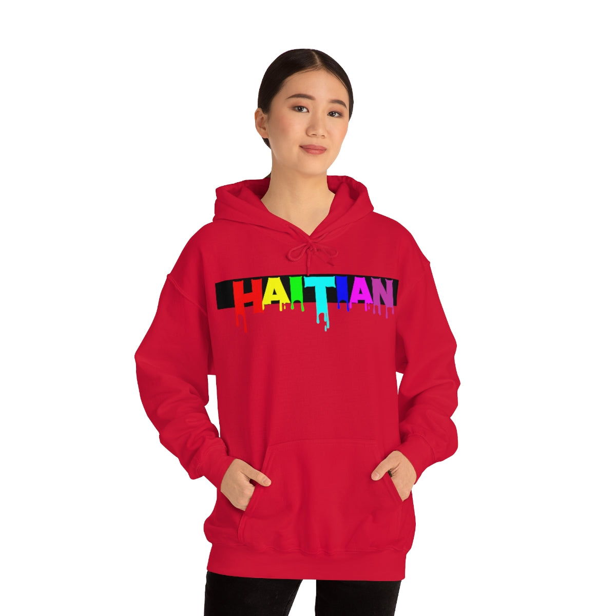 Haitian Drip Pullover Hoodie