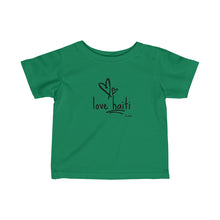 Load image into Gallery viewer, Love Haiti - Infant Fine Jersey Tee
