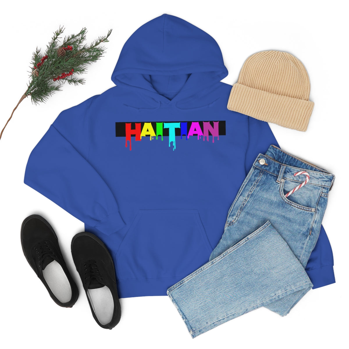 Haitian Drip Pullover Hoodie