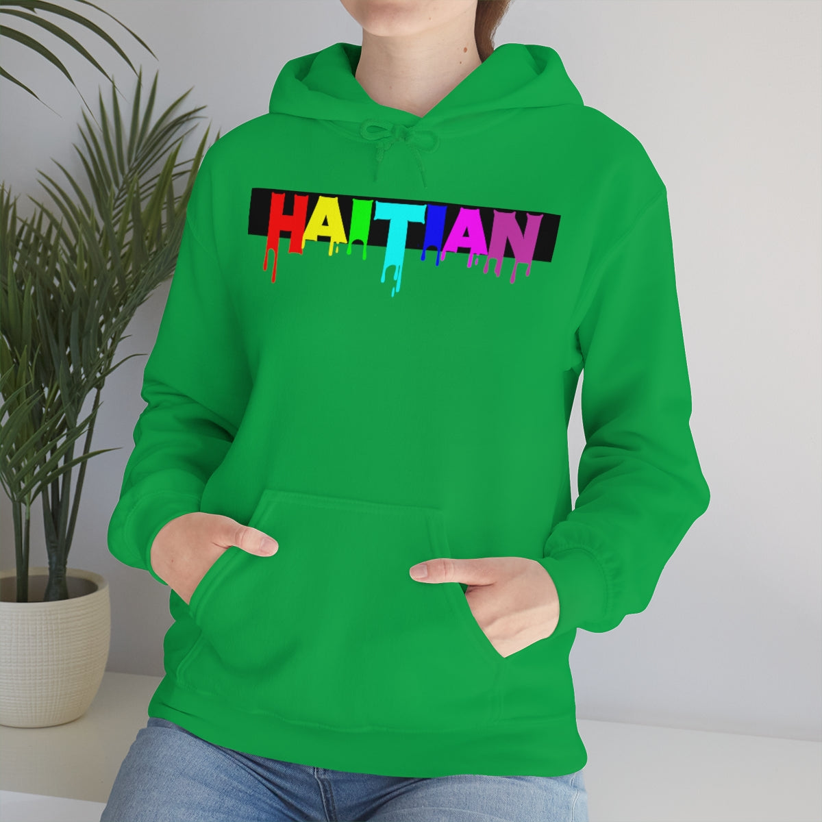 Haitian Drip Pullover Hoodie