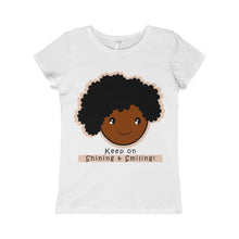 Load image into Gallery viewer, Shine &amp; Smile - Girls Princess Tee
