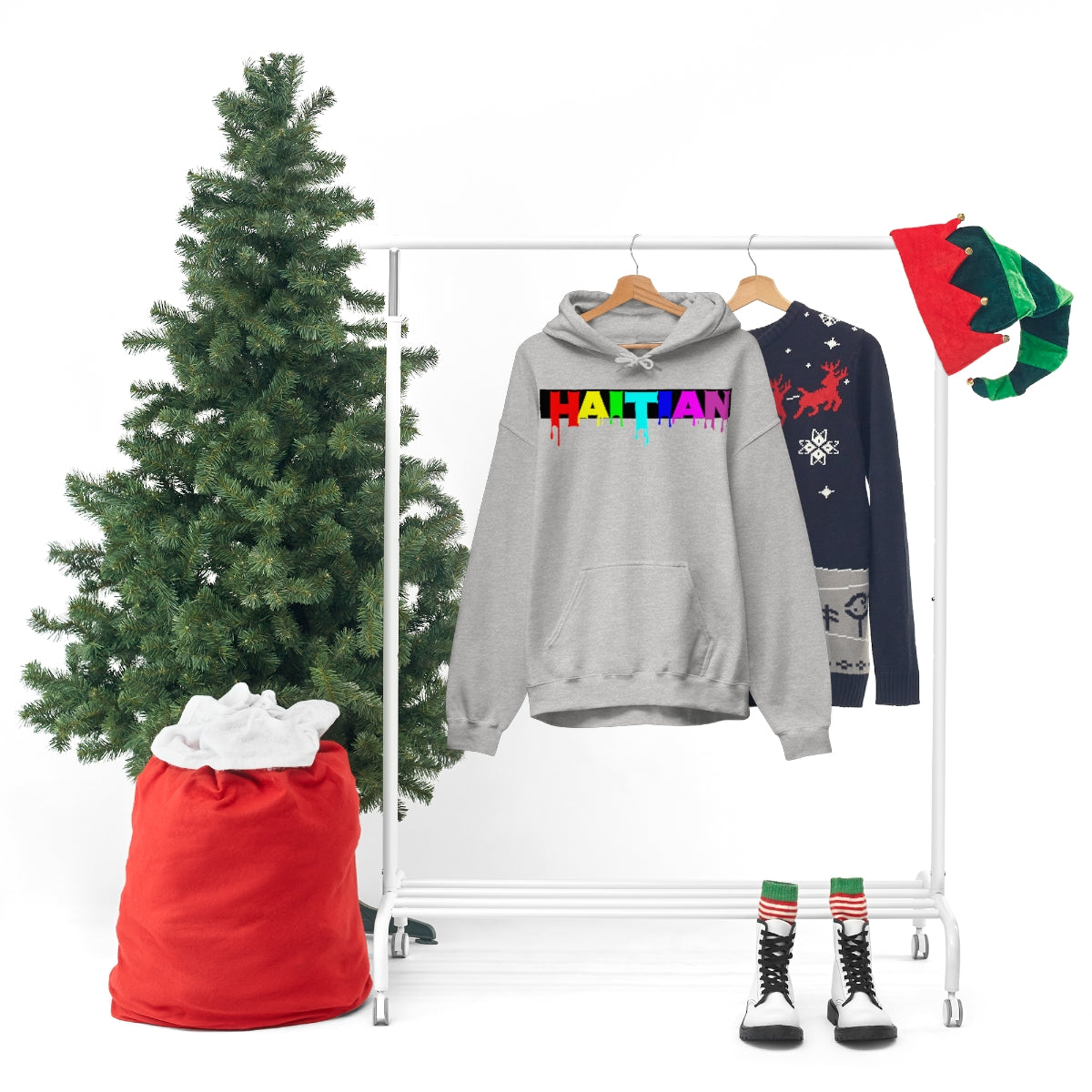 Haitian Drip Pullover Hoodie