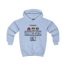 Load image into Gallery viewer, positive vibes kids hoodie
