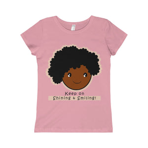 Shine & Smile - Girls Princess Tee
