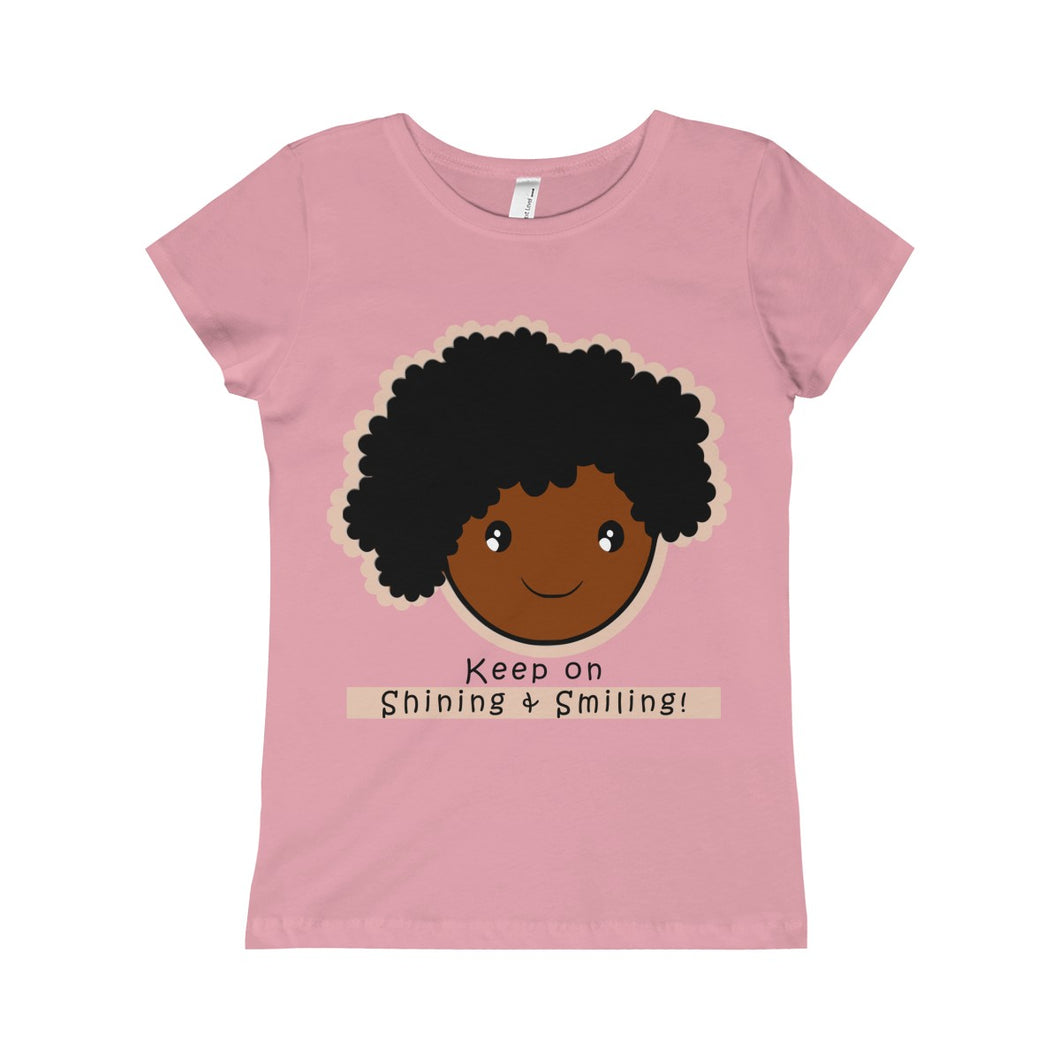 Shine & Smile - Girls Princess Tee