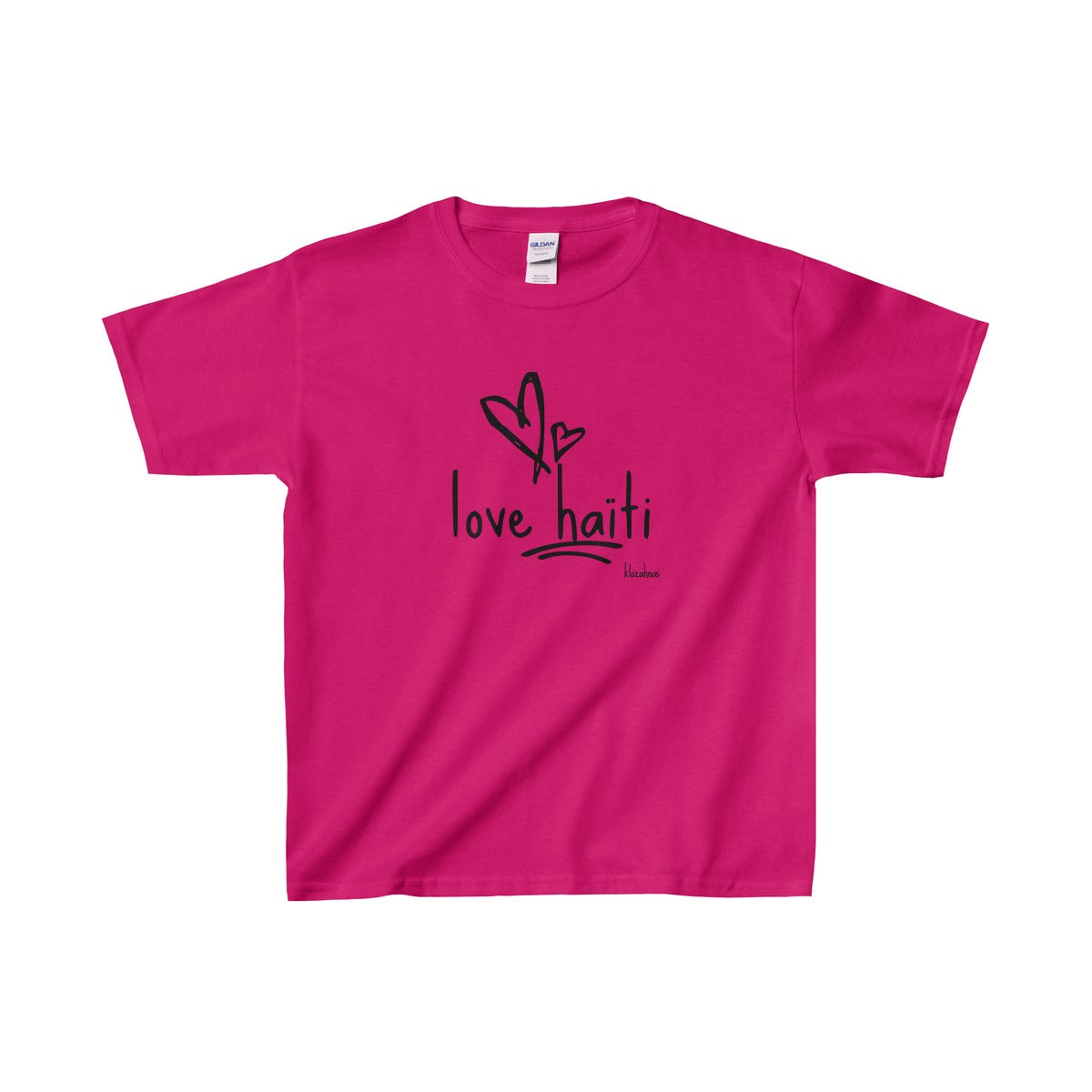 Love Haiti - Kids Heavy Cotton™ Tee