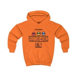 positive vibes kids hoodie