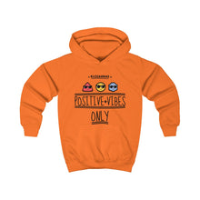 Load image into Gallery viewer, positive vibes kids hoodie
