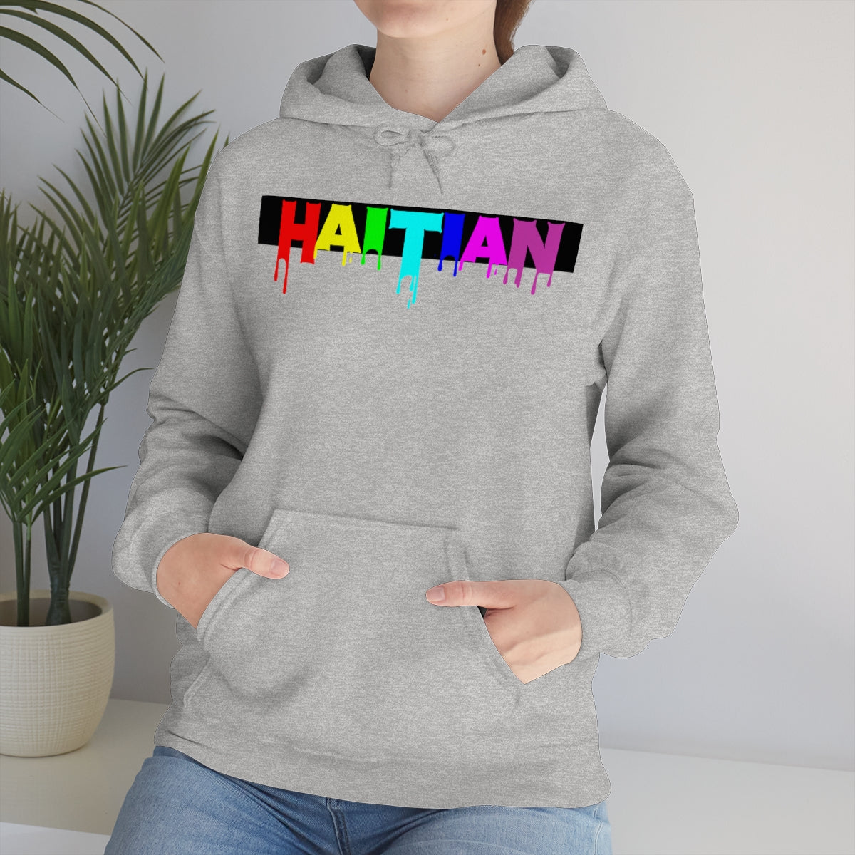 Haitian Drip Pullover Hoodie