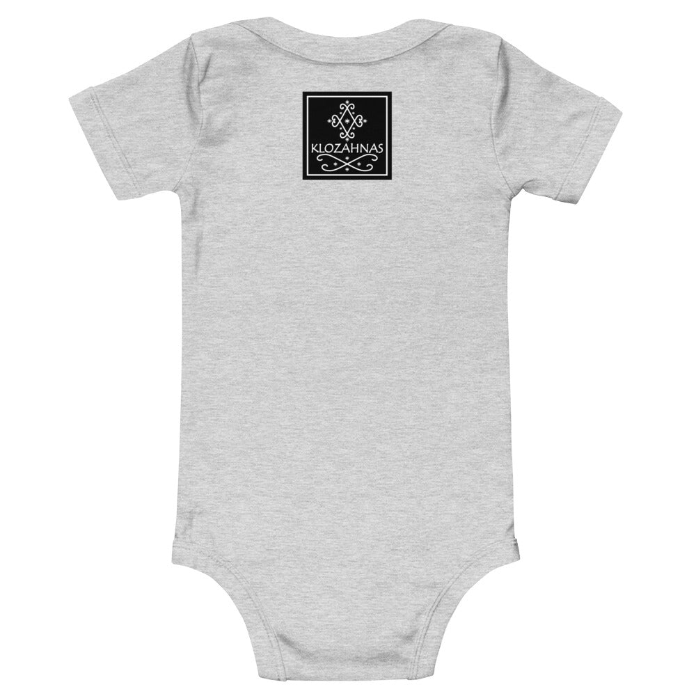 Baby short sleeve 1804 one piece