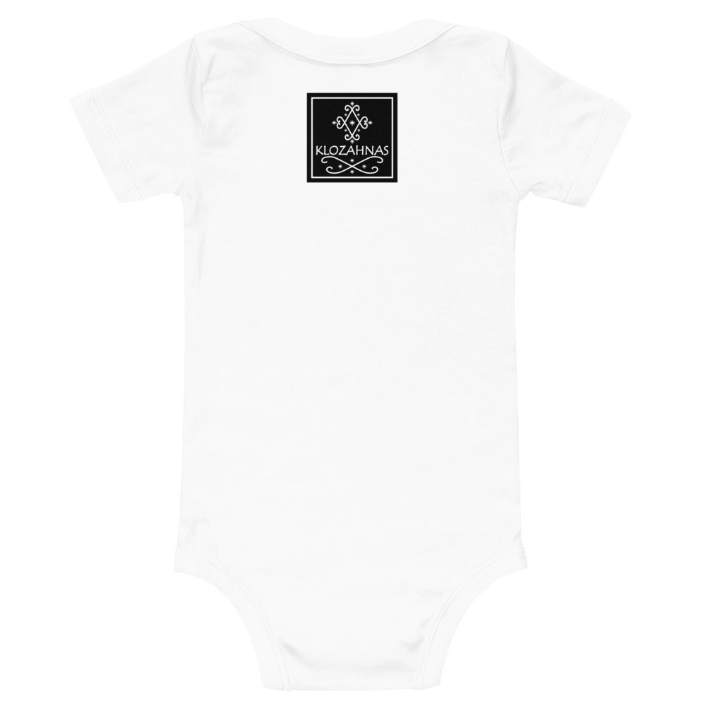 Baby short sleeve 1804 one piece