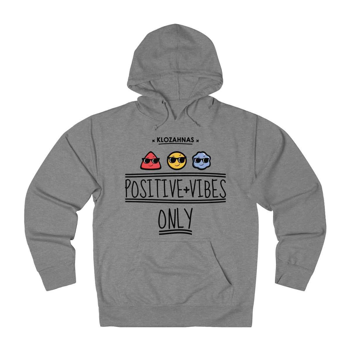 Positive Vibe Only French Hoodie - Men