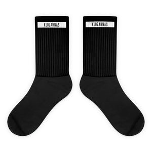 Klozahnas Strip Black Socks