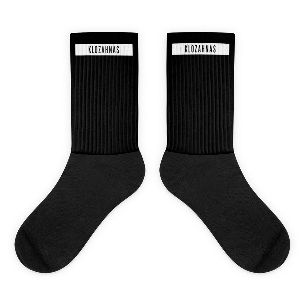 Klozahnas Strip Black Socks