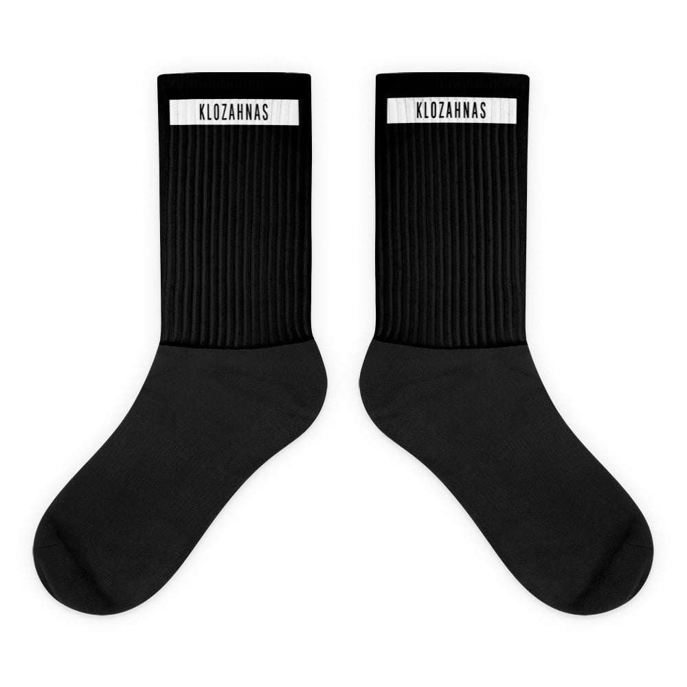 Klozahnas Strip Black Socks
