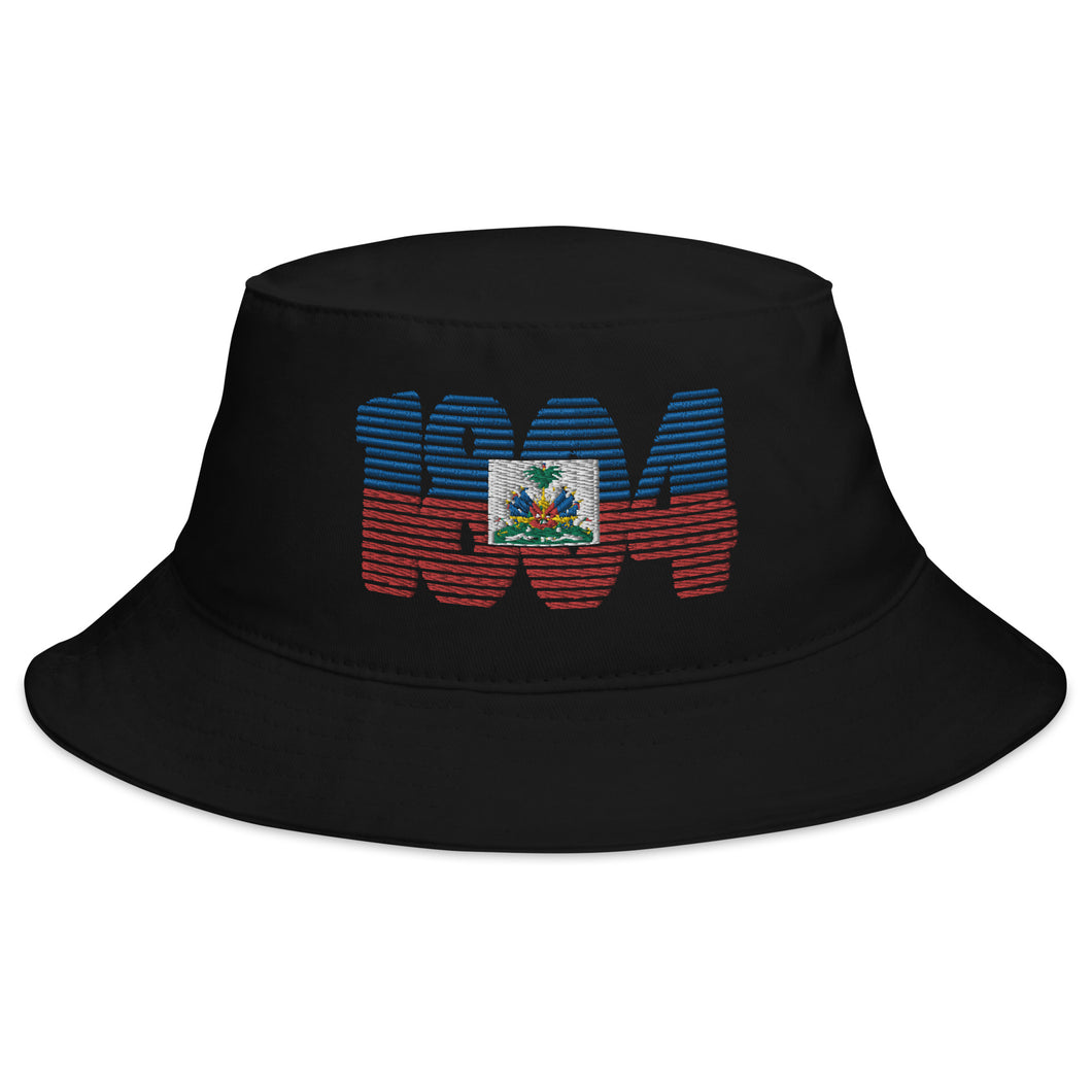 1804 Haitian Flag Bucket Hat