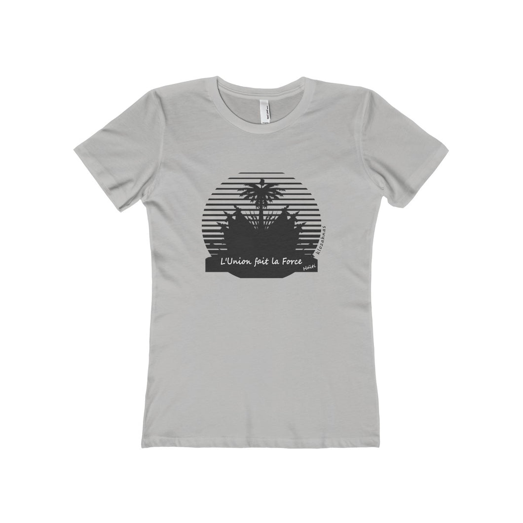 L'Union fait La Force - Women's The Boyfriend Tee