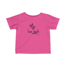 Load image into Gallery viewer, Love Haiti - Infant Fine Jersey Tee

