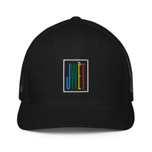 Load image into Gallery viewer, Mesh back Jwet trucker cap
