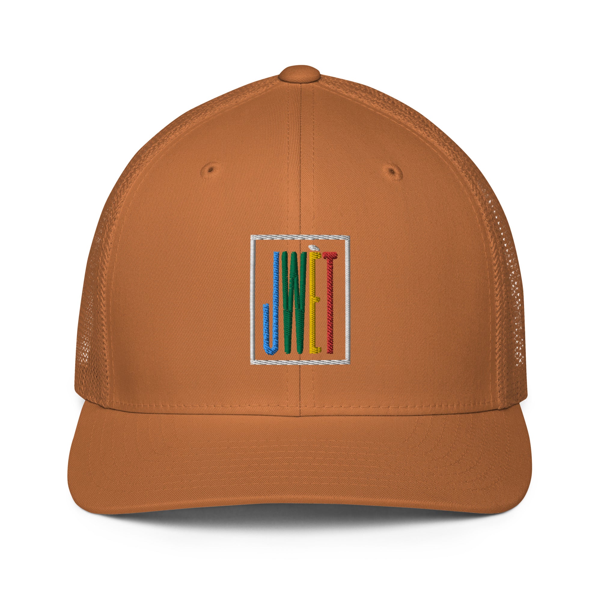 Mesh back Jwet trucker cap