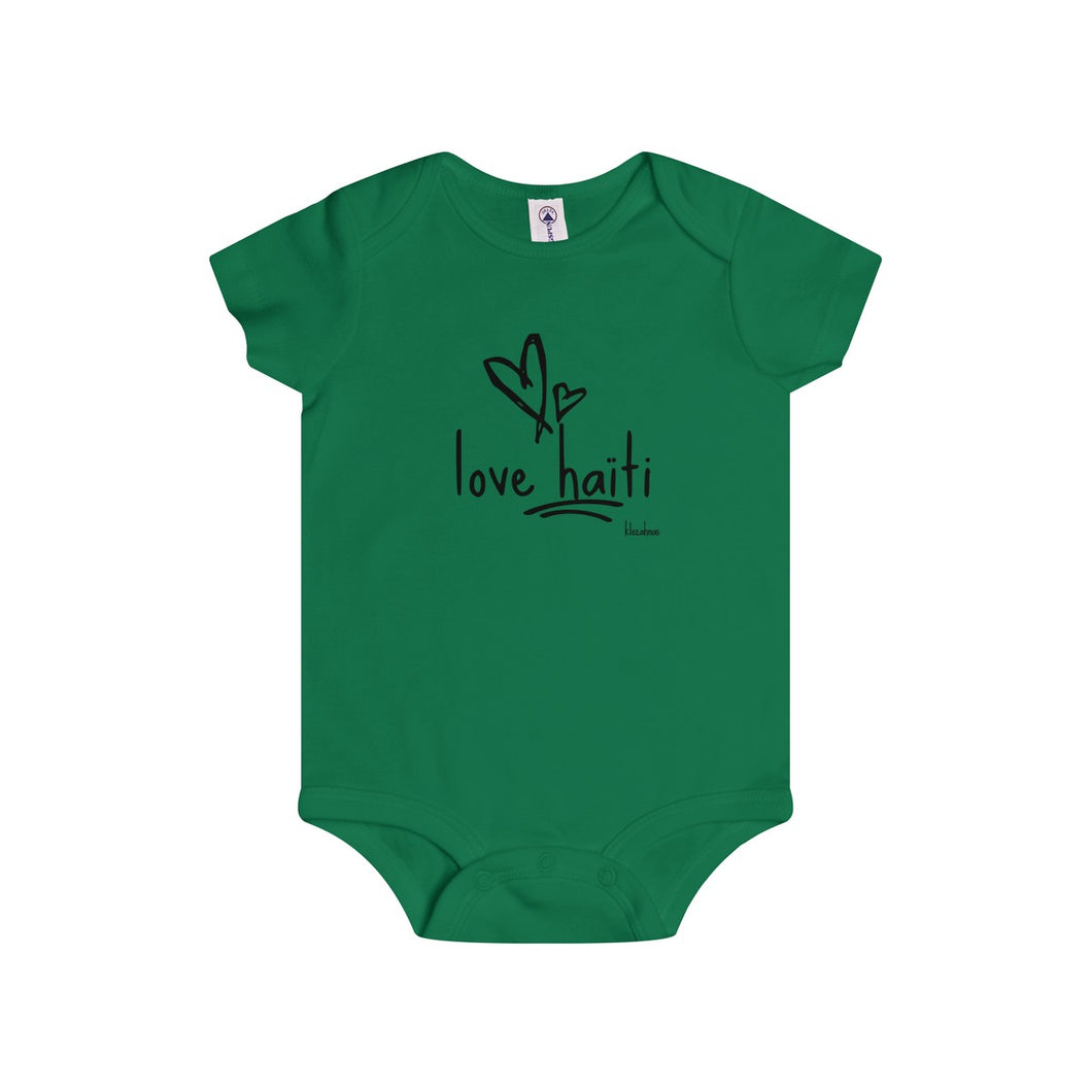 Love Haiti - Infant Rip Snap Tee